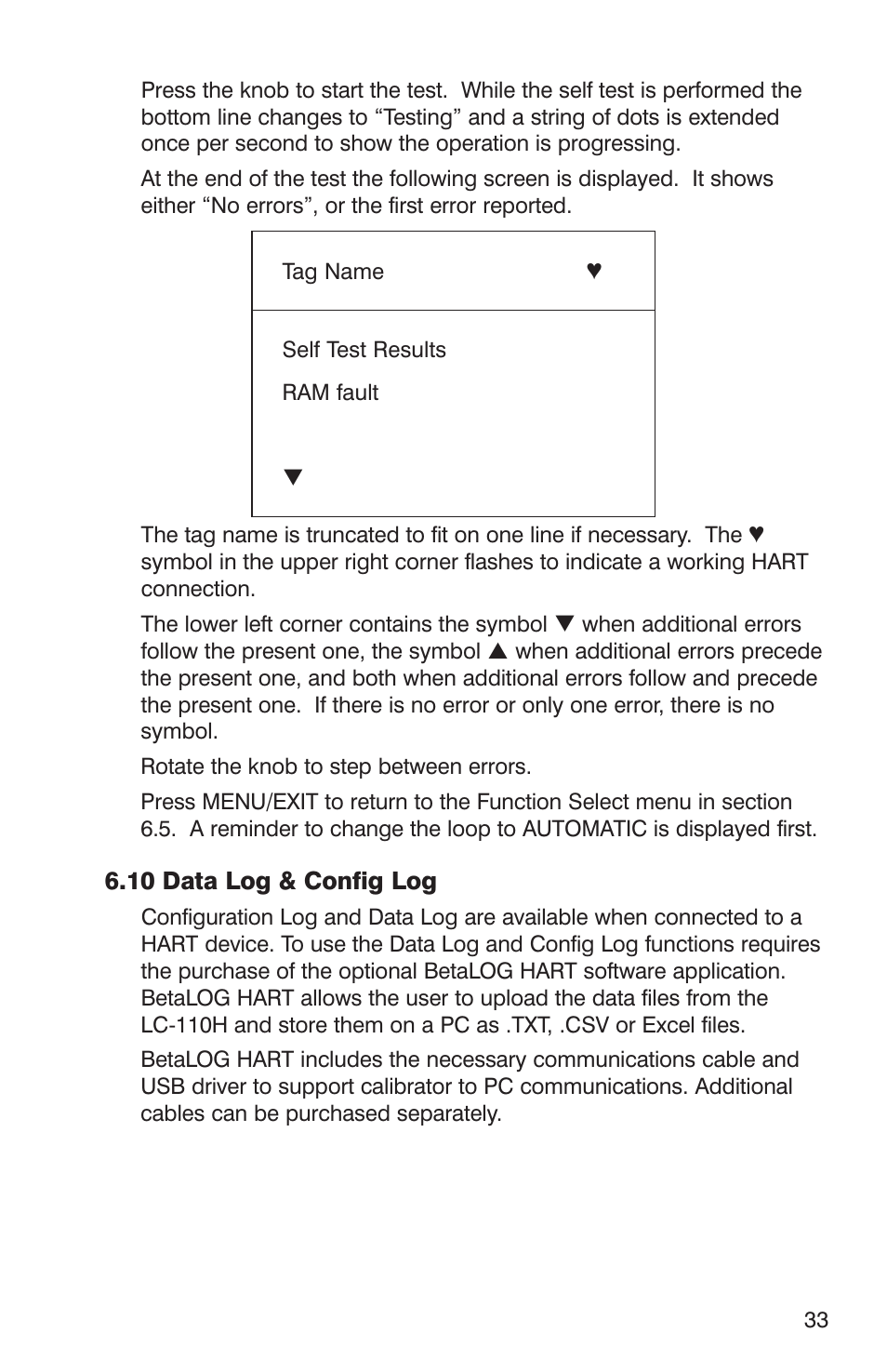 Martel Electronics LC-110/H User Manual | Page 35 / 50