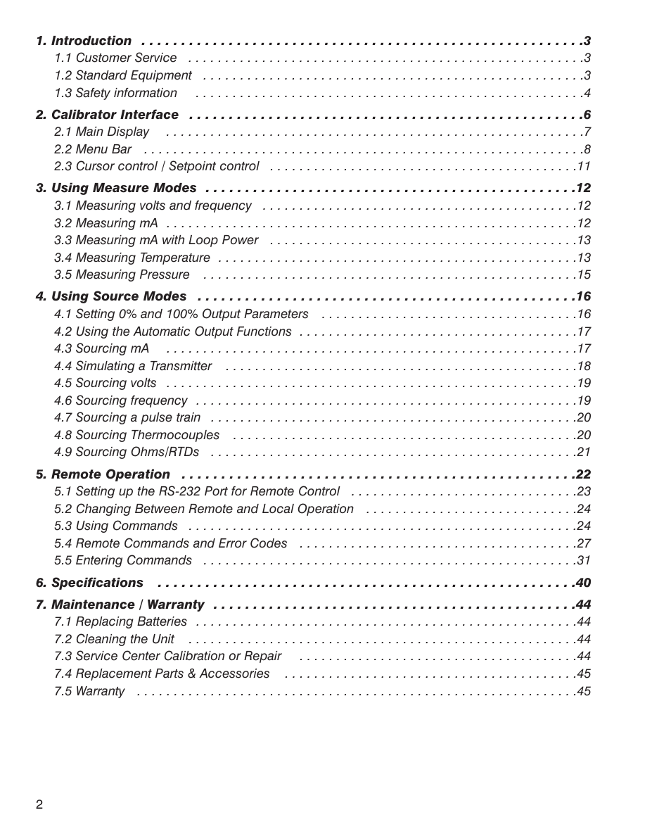 Martel Electronics MC1010 User Manual | Page 2 / 46