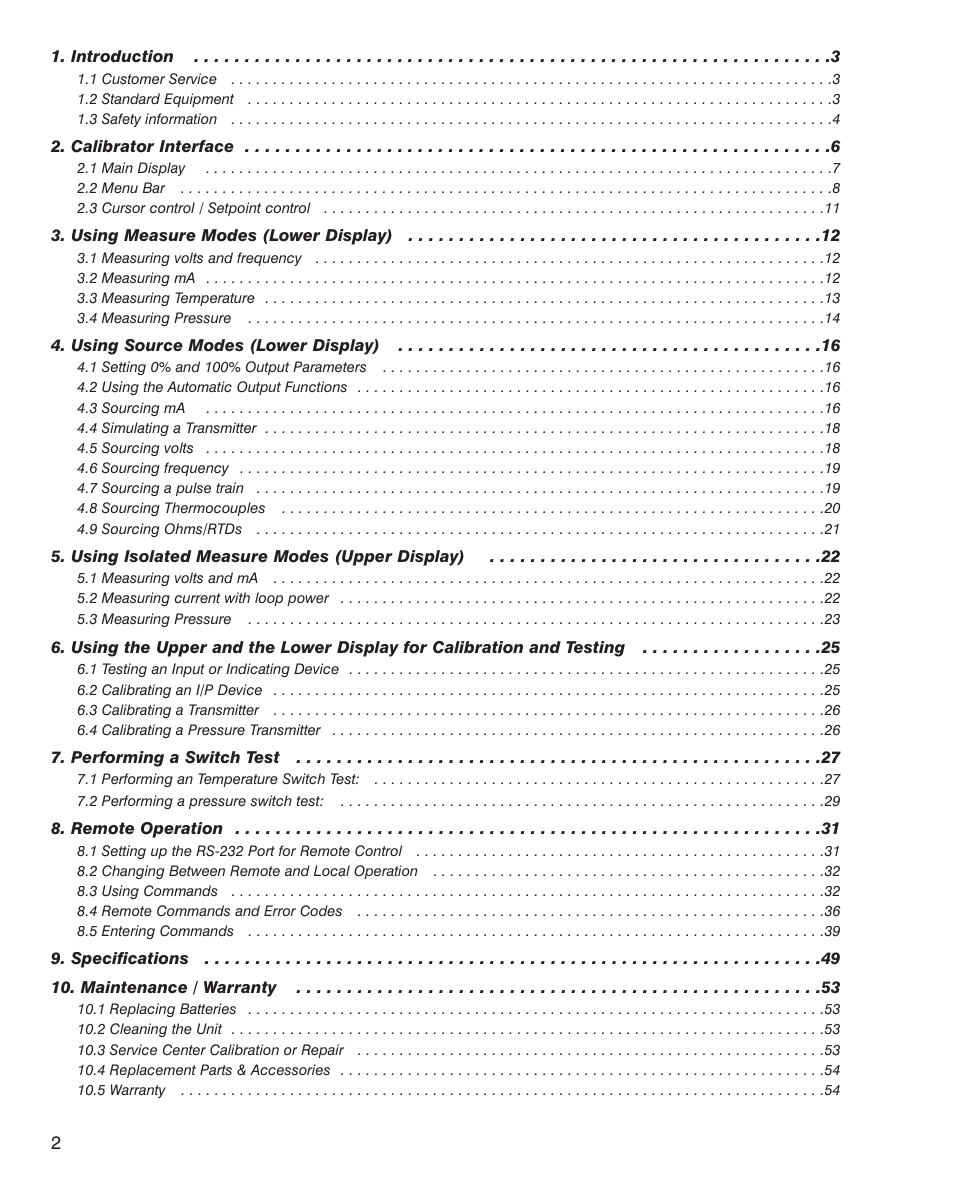 Martel Electronics MC1210 User Manual | Page 2 / 56