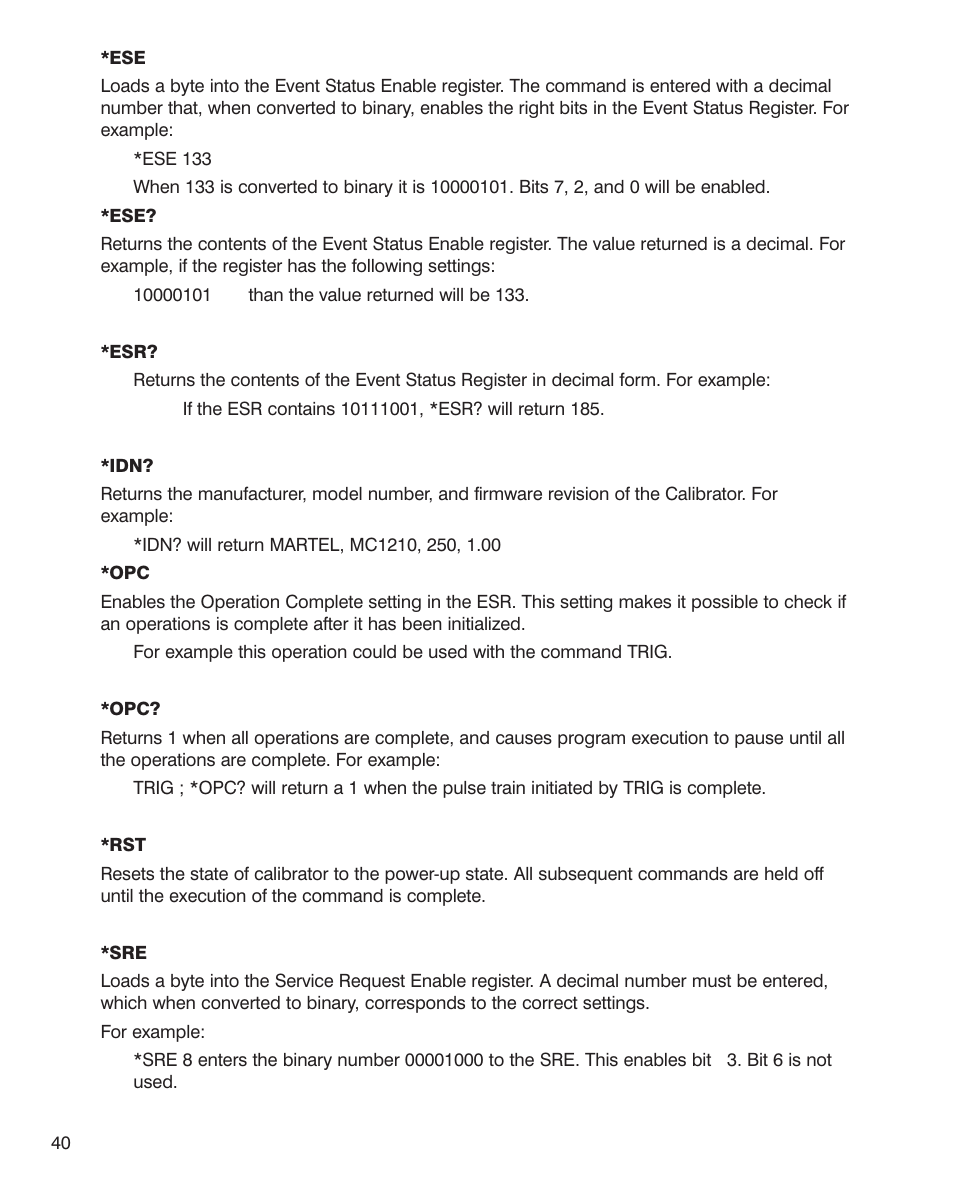 Martel Electronics MC1210 User Manual | Page 40 / 56