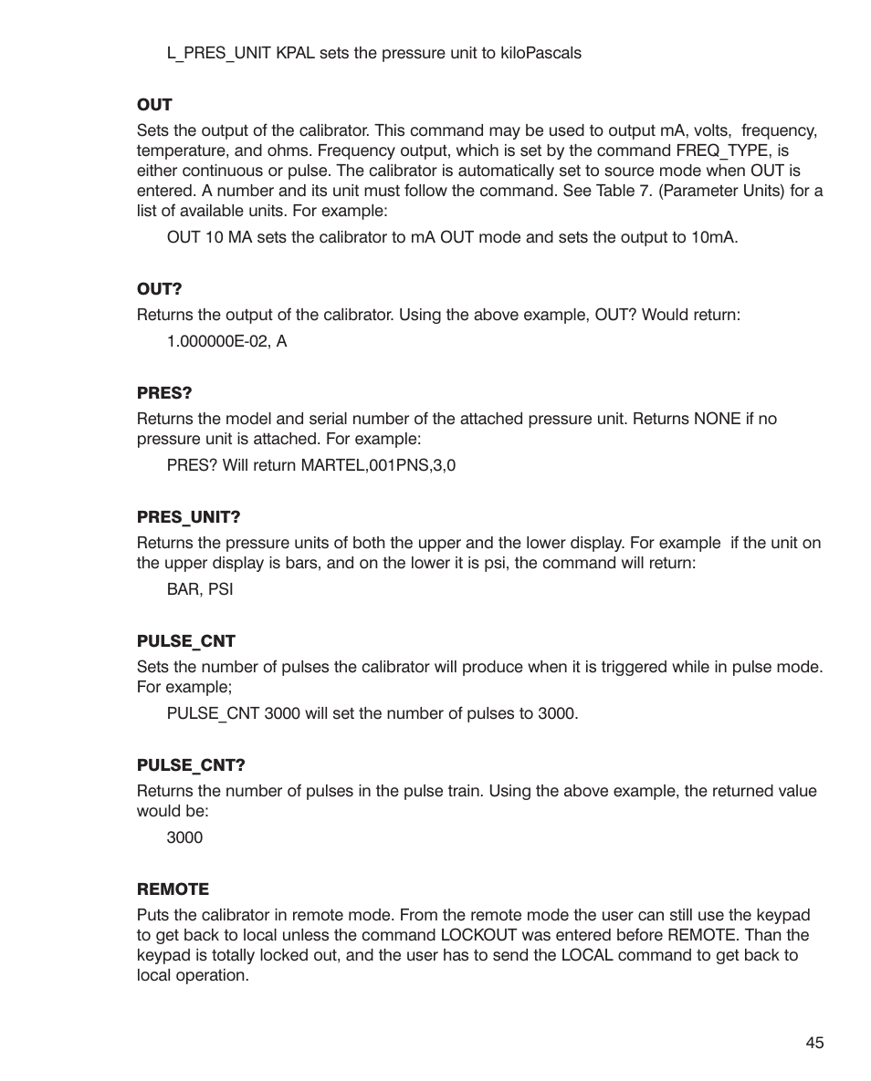 Martel Electronics MC1210 User Manual | Page 45 / 56