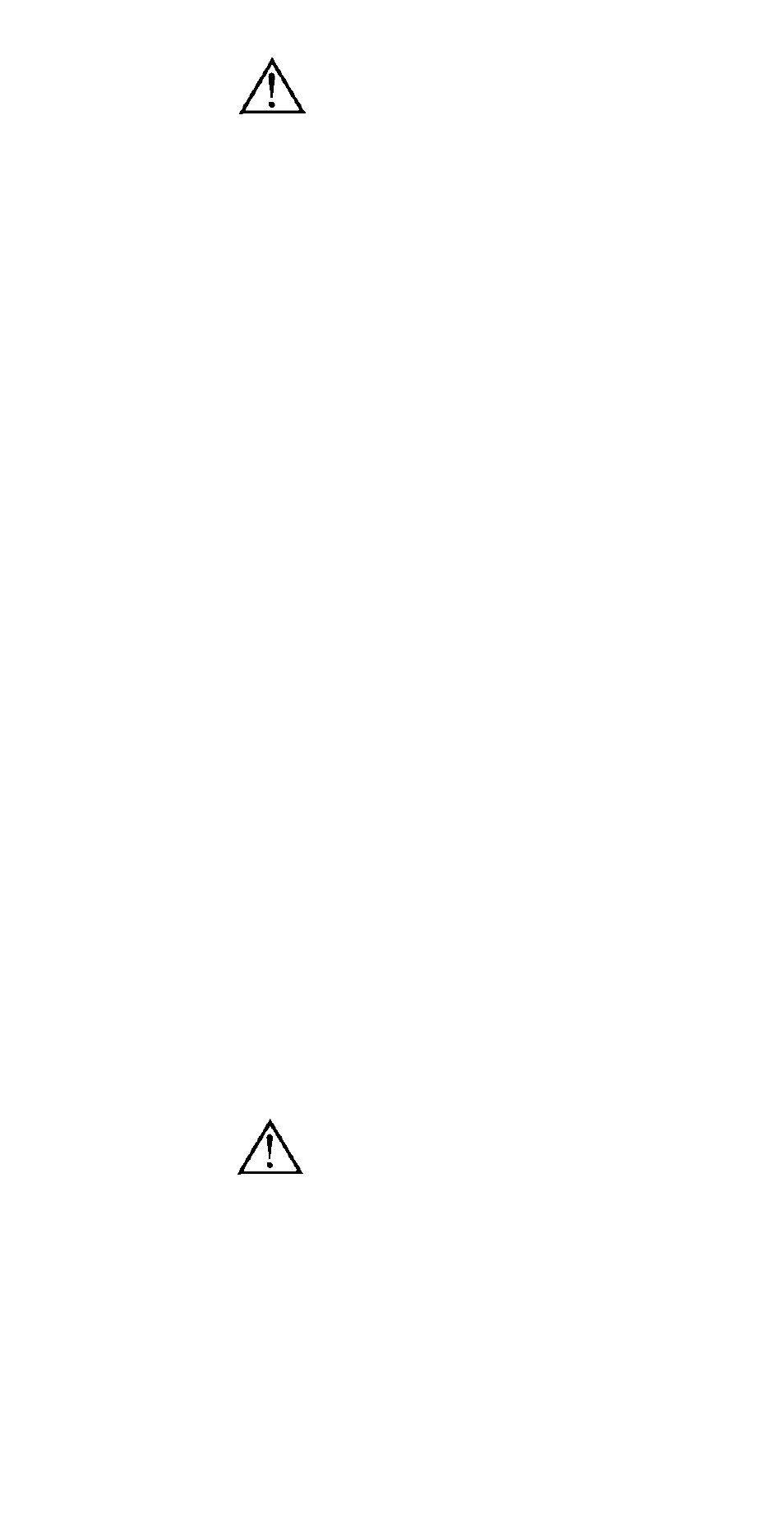 Warning, Caution | Martel Electronics TC100 User Manual | Page 6 / 16