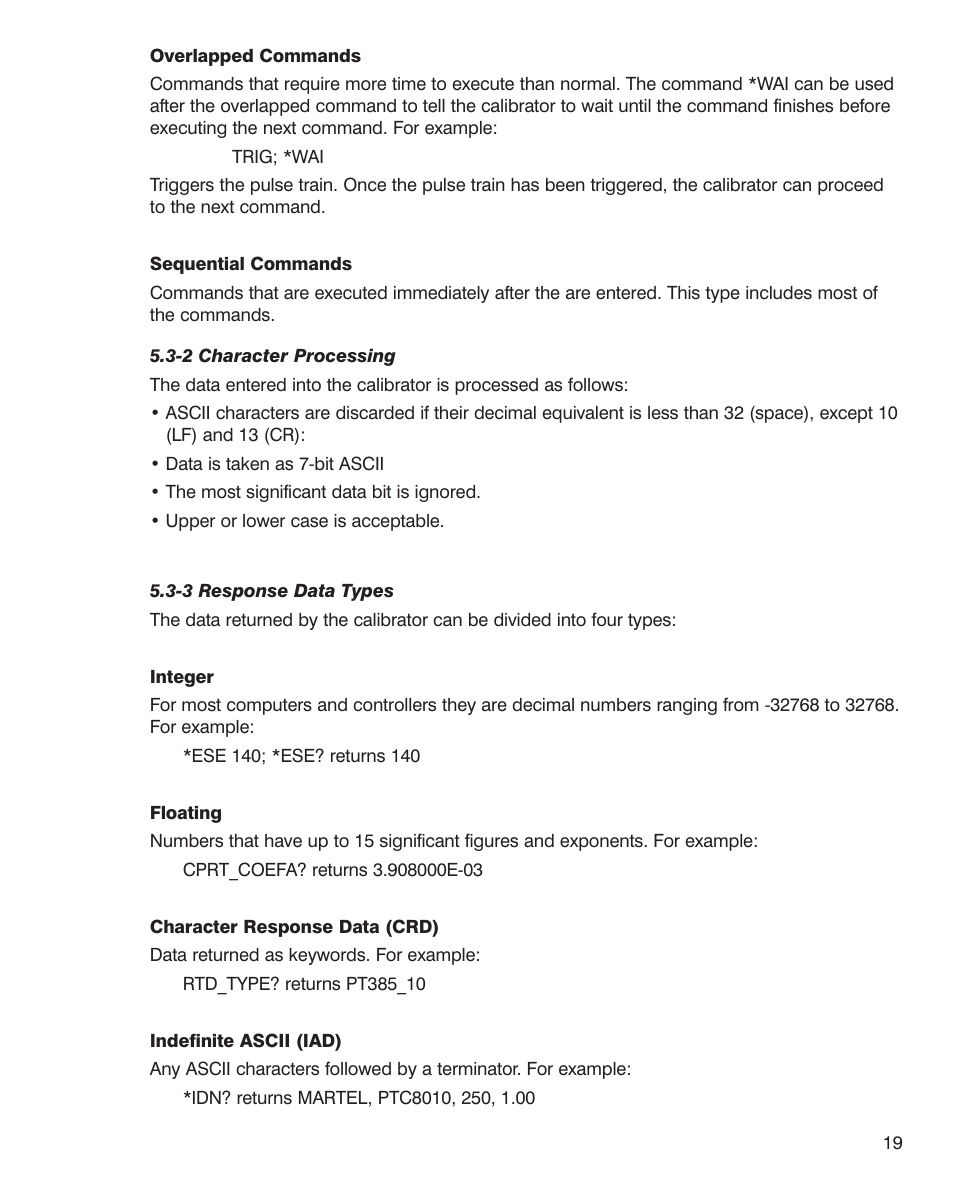 Martel Electronics PTC8010 User Manual | Page 19 / 36