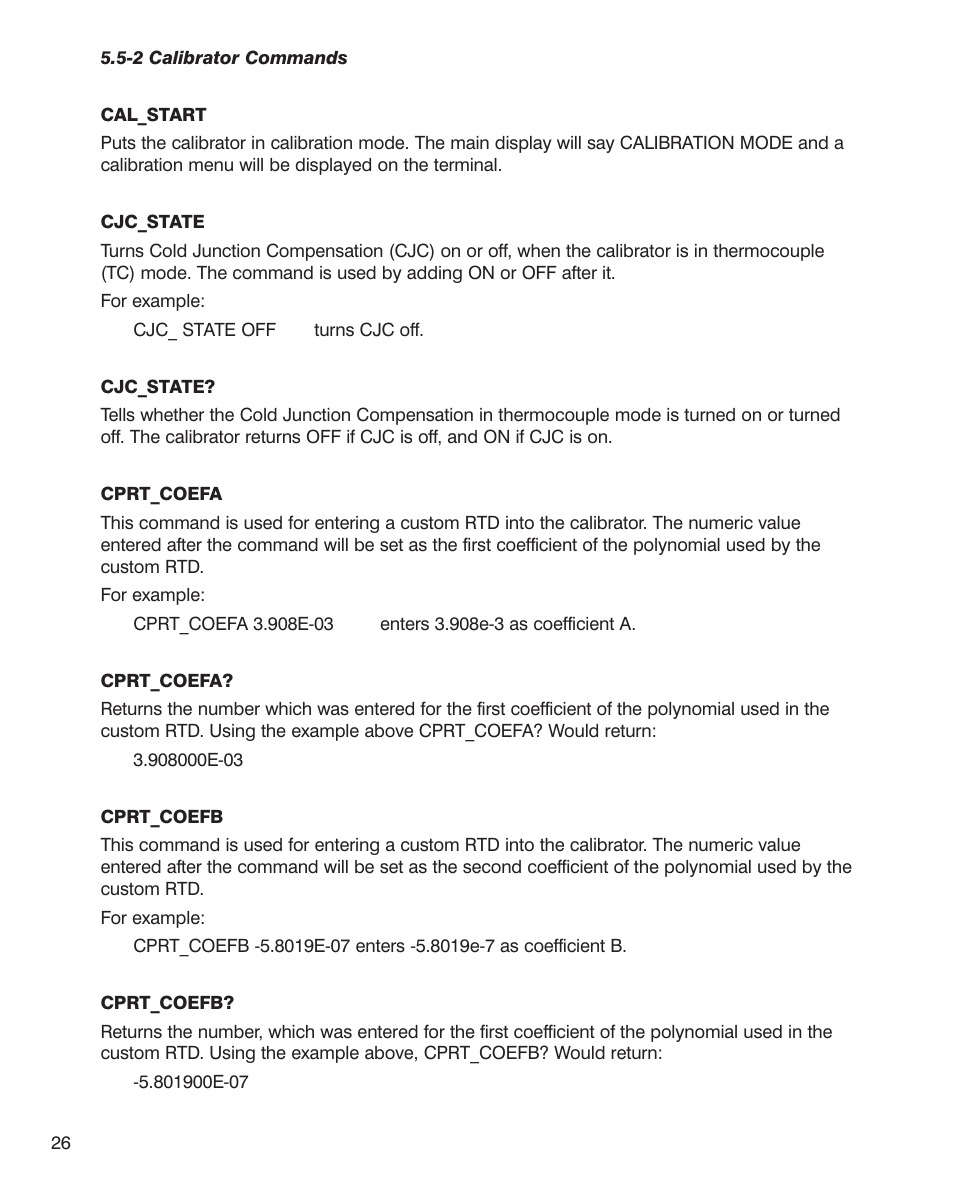 Martel Electronics PTC8010 User Manual | Page 26 / 36