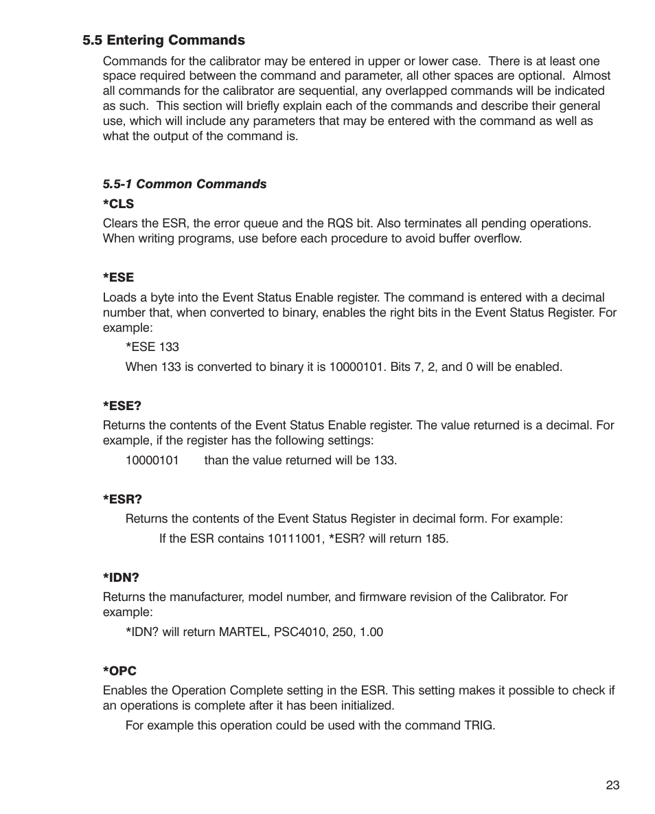 Martel Electronics PSC4010 User Manual | Page 25 / 36