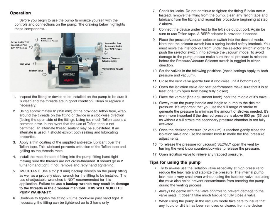 Martel Electronics MECP2000 User Manual | Page 2 / 2