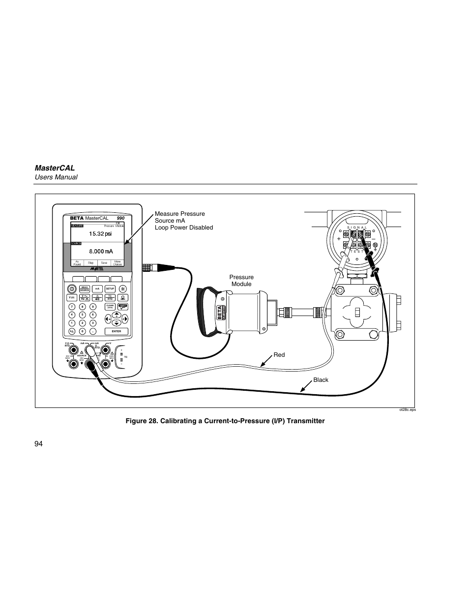 Mastercal, Users manual | Martel Electronics MasterCAL User Manual | Page 104 / 140