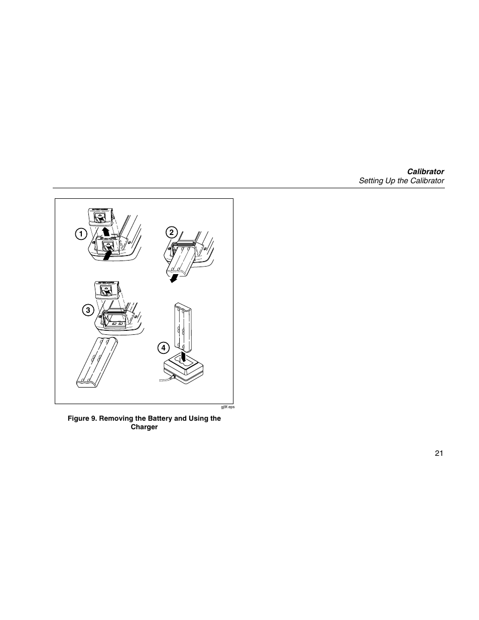 Calibrator setting up the calibrator 21 | Martel Electronics MasterCAL User Manual | Page 31 / 140