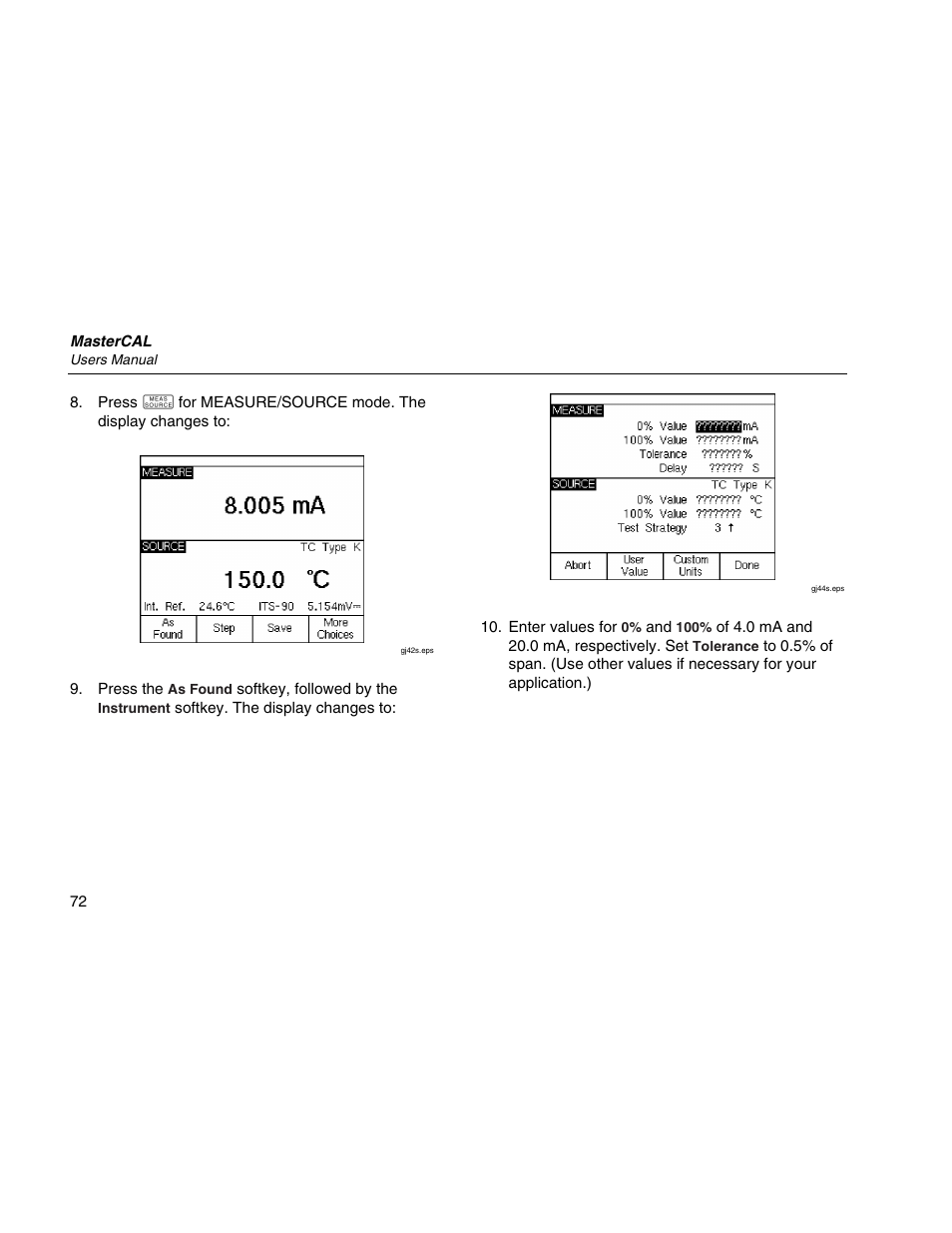 Martel Electronics MasterCAL User Manual | Page 82 / 140