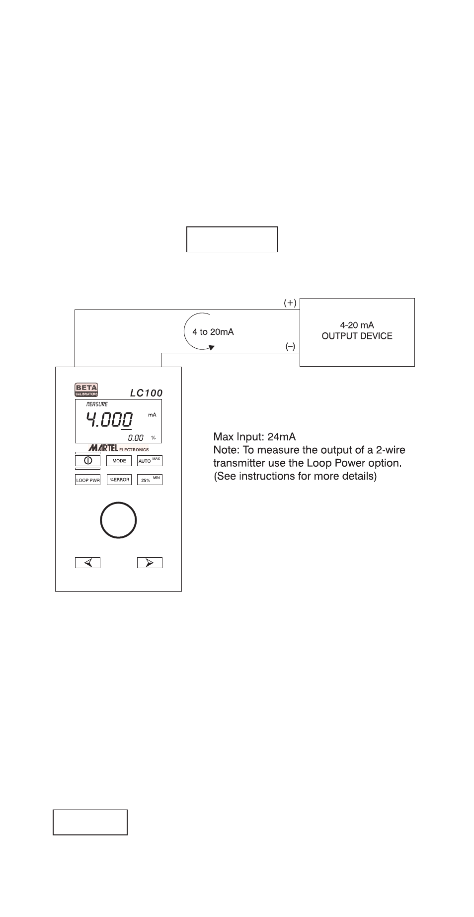 Martel Electronics LC100 User Manual | Page 12 / 20