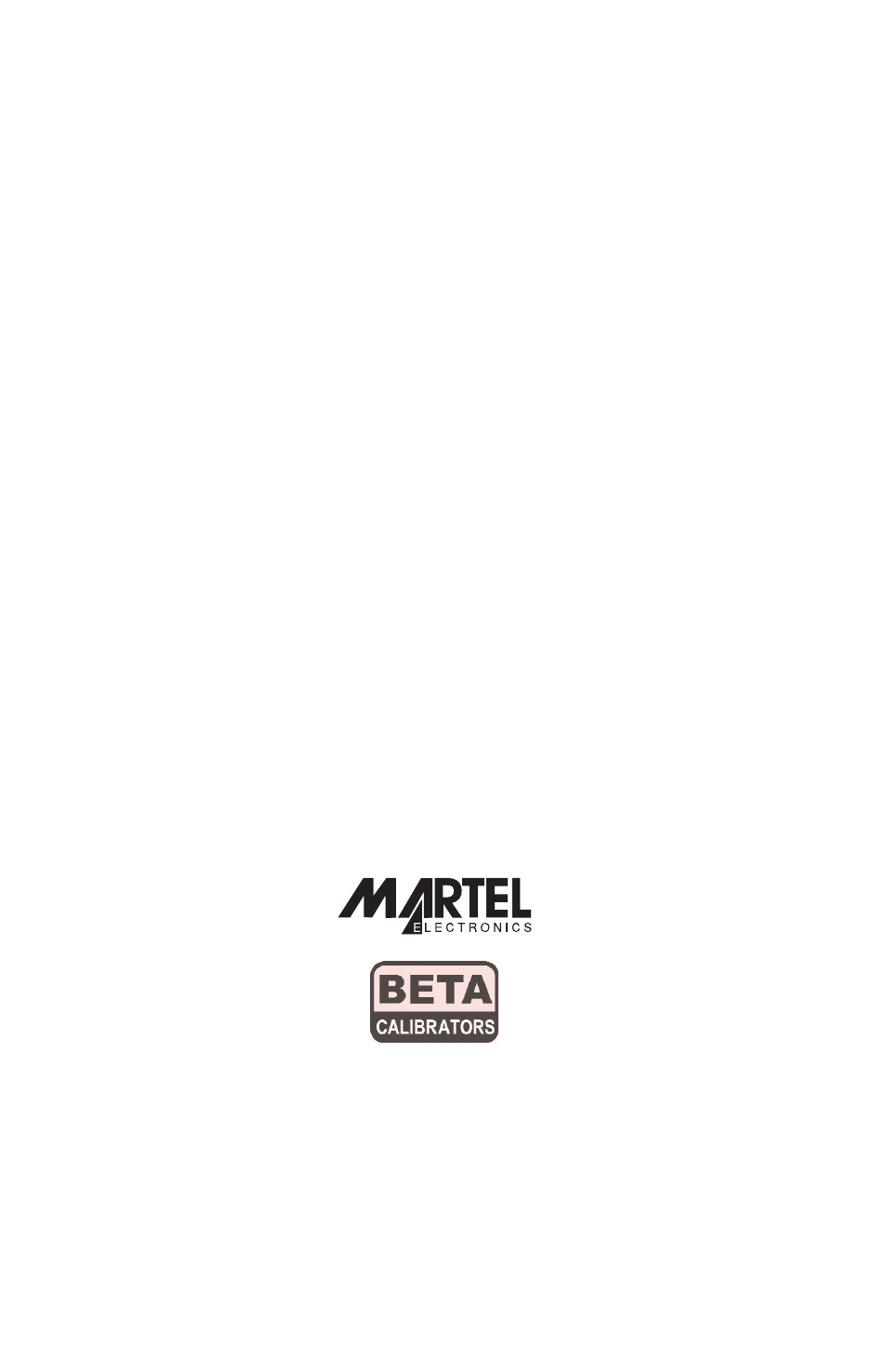 Martel Electronics DMC1400 User Manual | Page 106 / 106