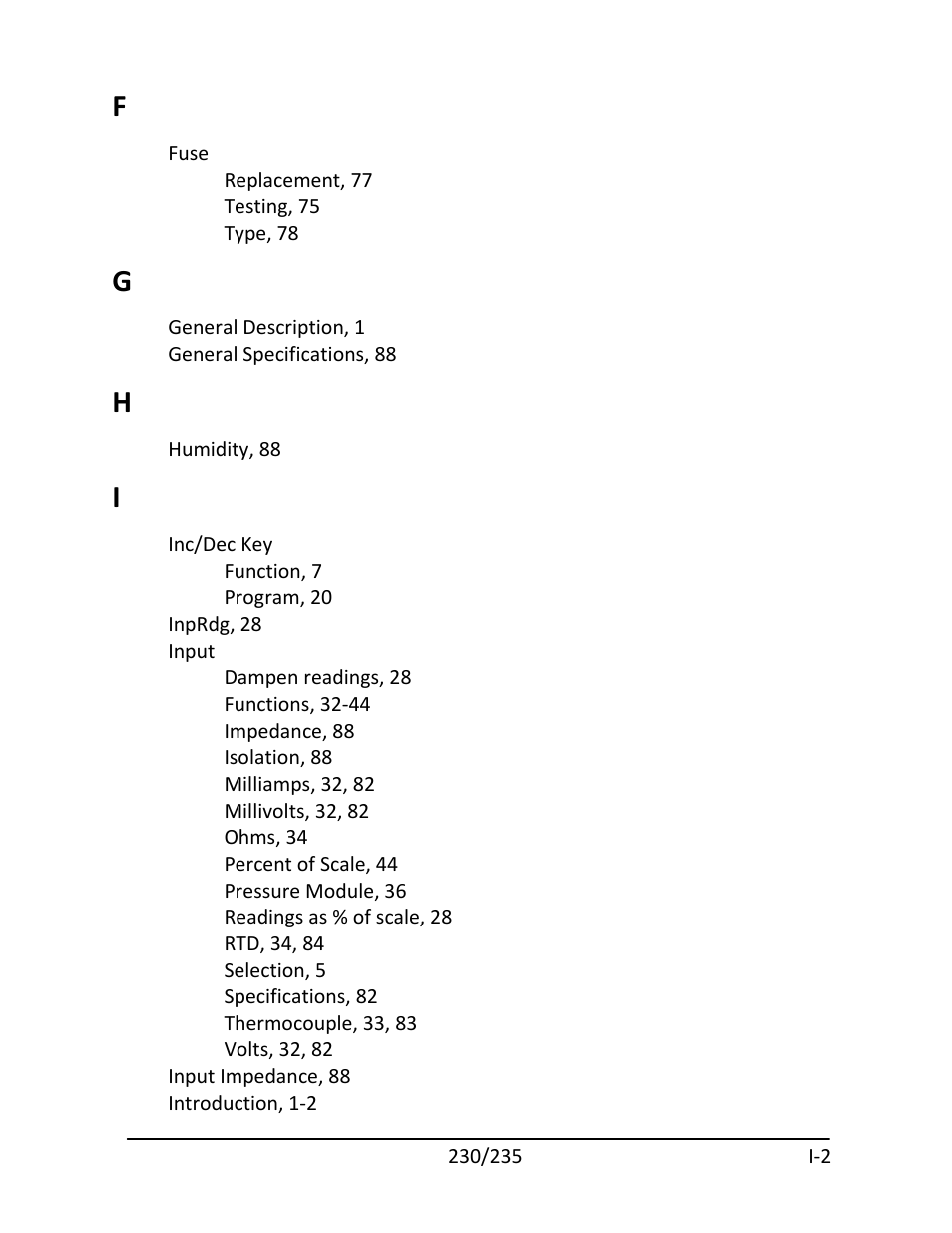 Martel Electronics 235 User Manual | Page 101 / 106