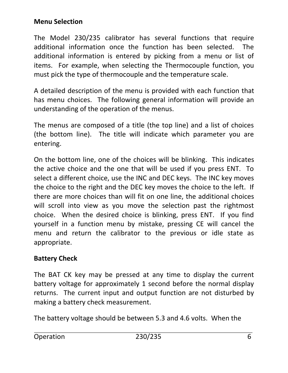 Martel Electronics 235 User Manual | Page 11 / 106