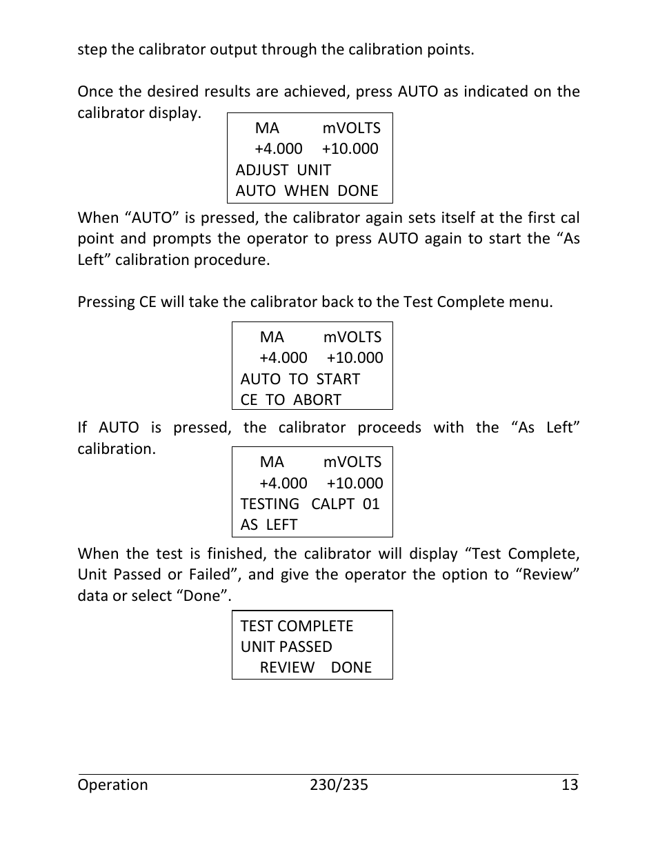 Martel Electronics 235 User Manual | Page 18 / 106