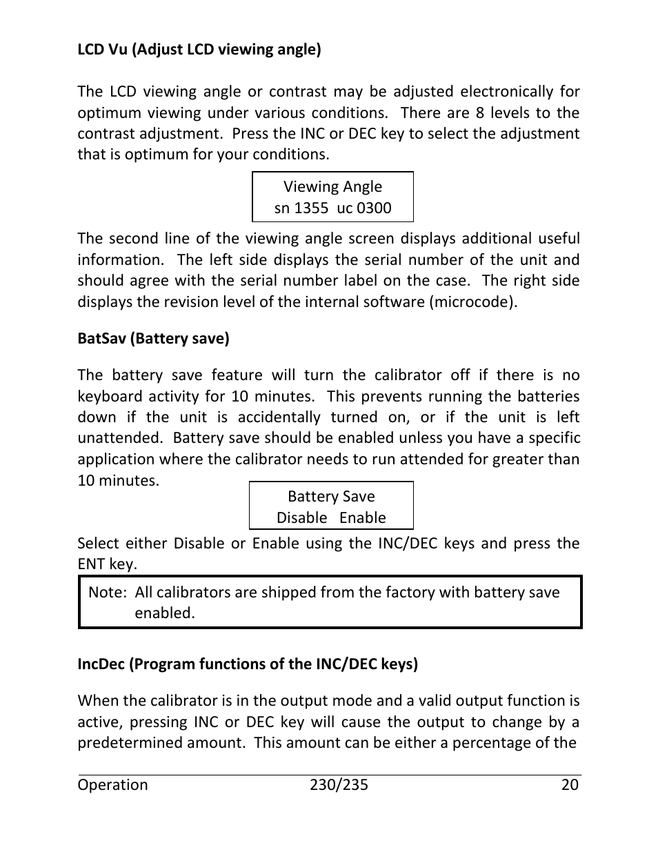 Martel Electronics 235 User Manual | Page 25 / 106