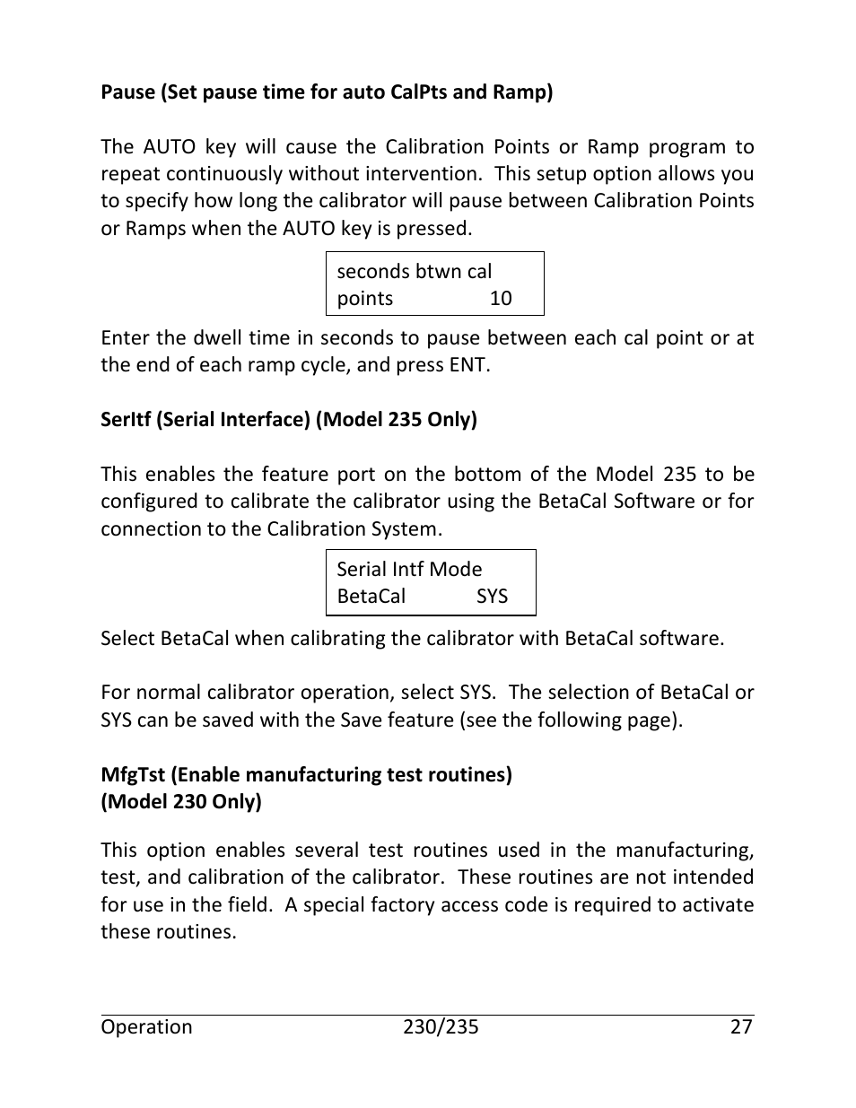 Martel Electronics 235 User Manual | Page 32 / 106