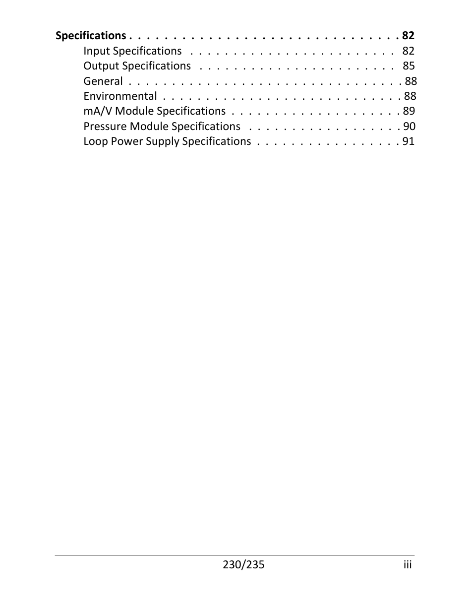 Martel Electronics 235 User Manual | Page 5 / 106