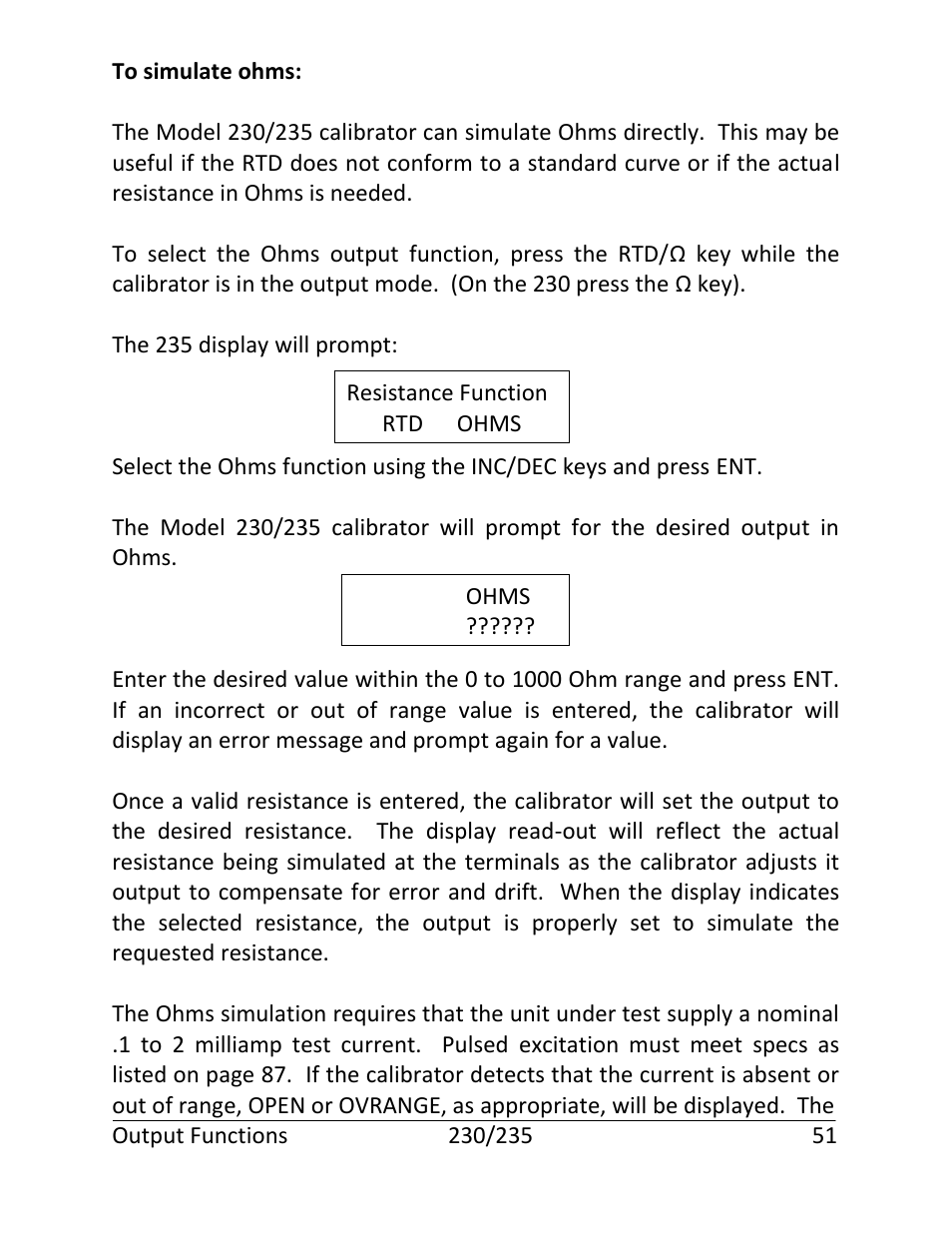 Martel Electronics 235 User Manual | Page 56 / 106