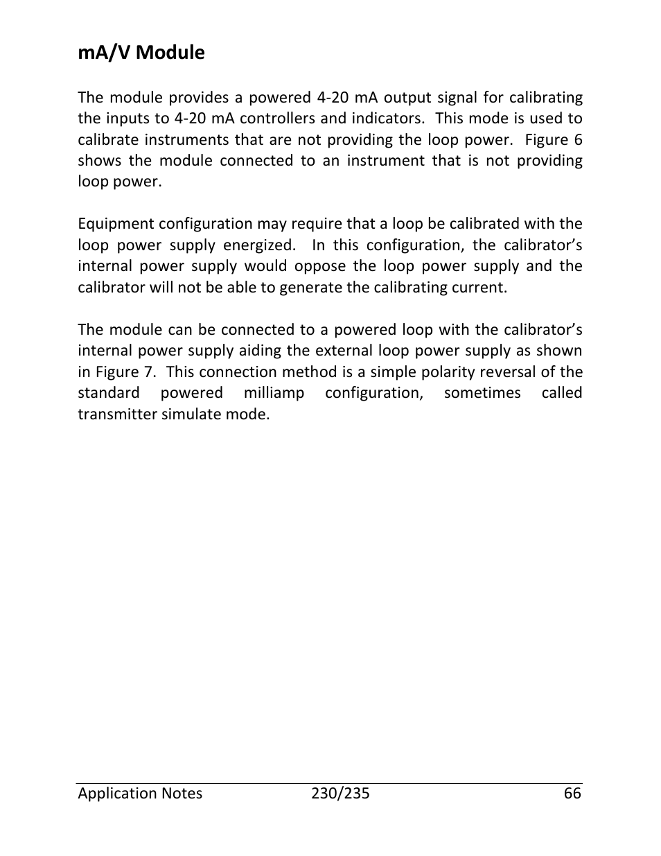Ma/v module | Martel Electronics 235 User Manual | Page 71 / 106