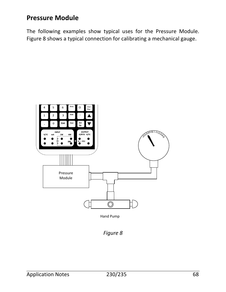 Pressure module | Martel Electronics 235 User Manual | Page 73 / 106