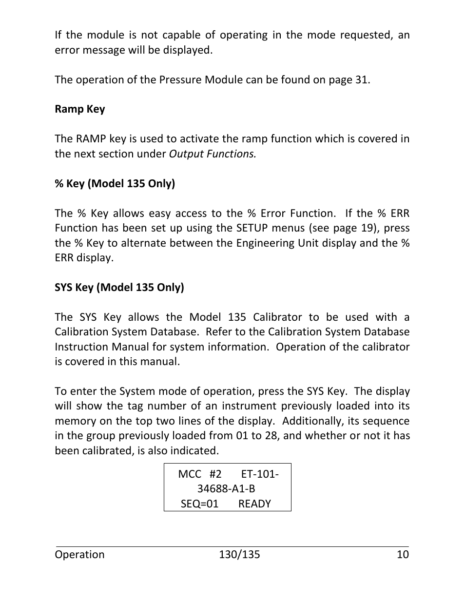 Martel Electronics 135 User Manual | Page 14 / 85