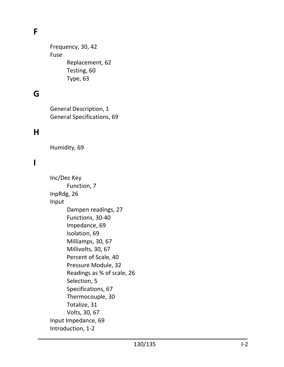 Martel Electronics 135 User Manual | Page 80 / 85