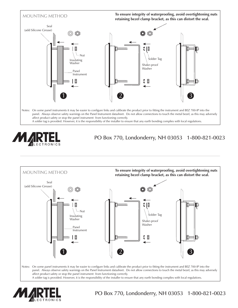 Martel Electronics BEZ-700-IP User Manual | Page 2 / 2