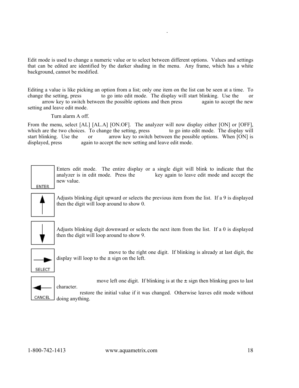 Metex 8760CLP Total Free Chlorine & pH Analyzer User Manual | Page 18 / 71