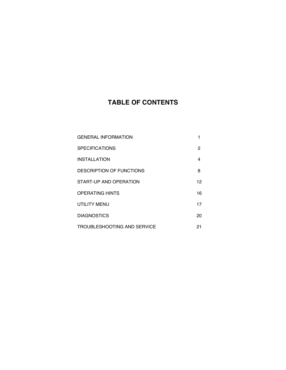 Metex 2200D/P91 Dissolved Oxygen Controller/Analyzer User Manual | Page 2 / 27