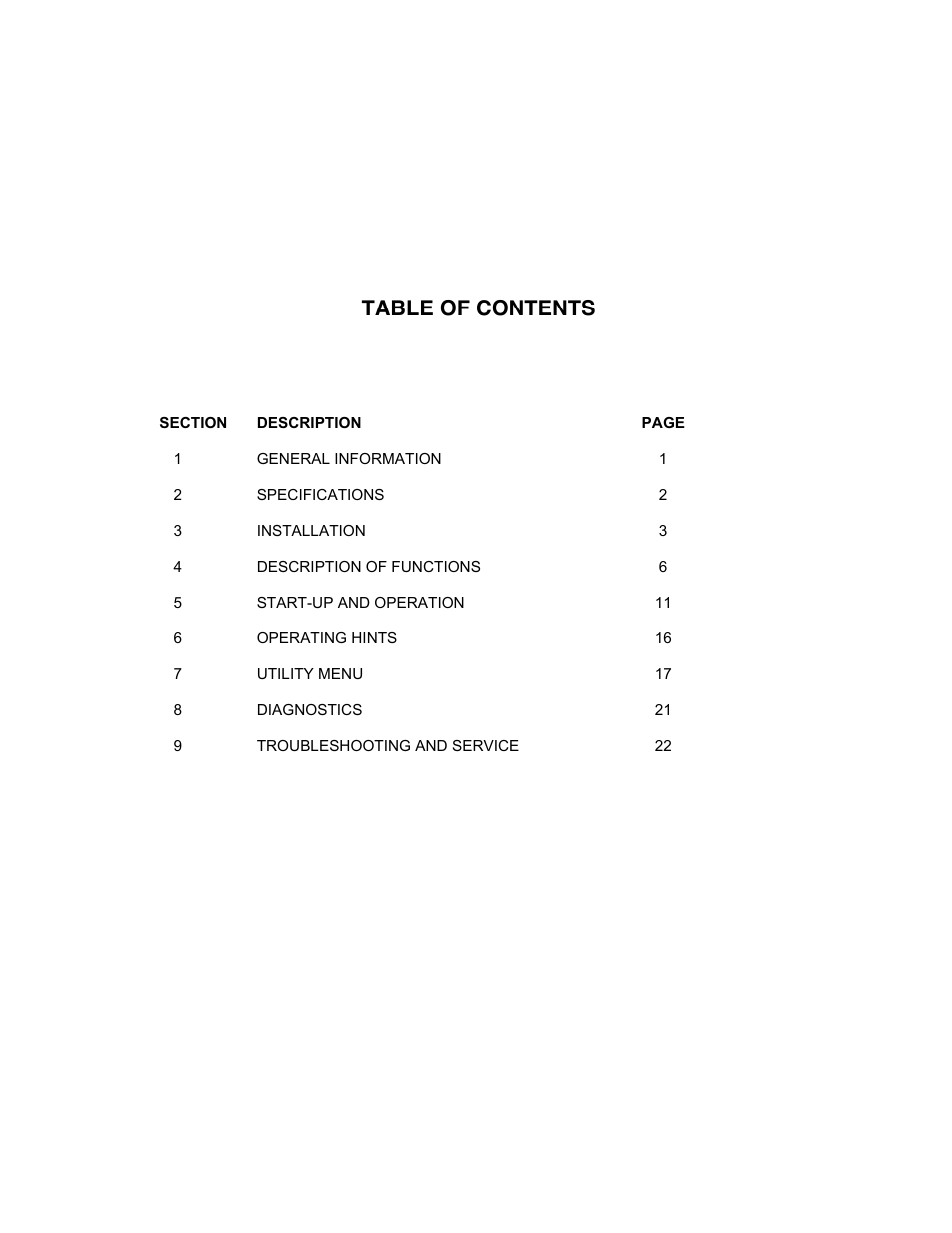 Metex 2200C Conductivity Analyzer/Controller User Manual | Page 2 / 30