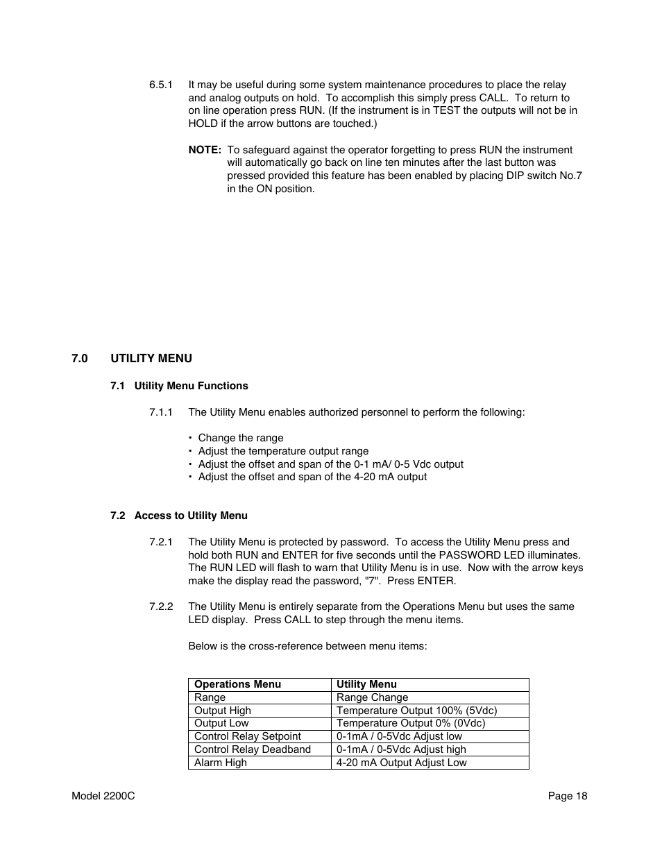 Metex 2200C Conductivity Analyzer/Controller User Manual | Page 20 / 30