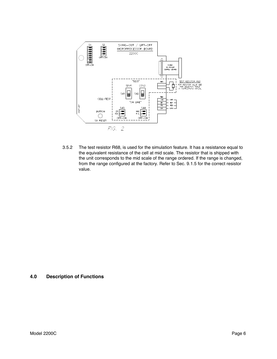 Metex 2200C Conductivity Analyzer/Controller User Manual | Page 8 / 30
