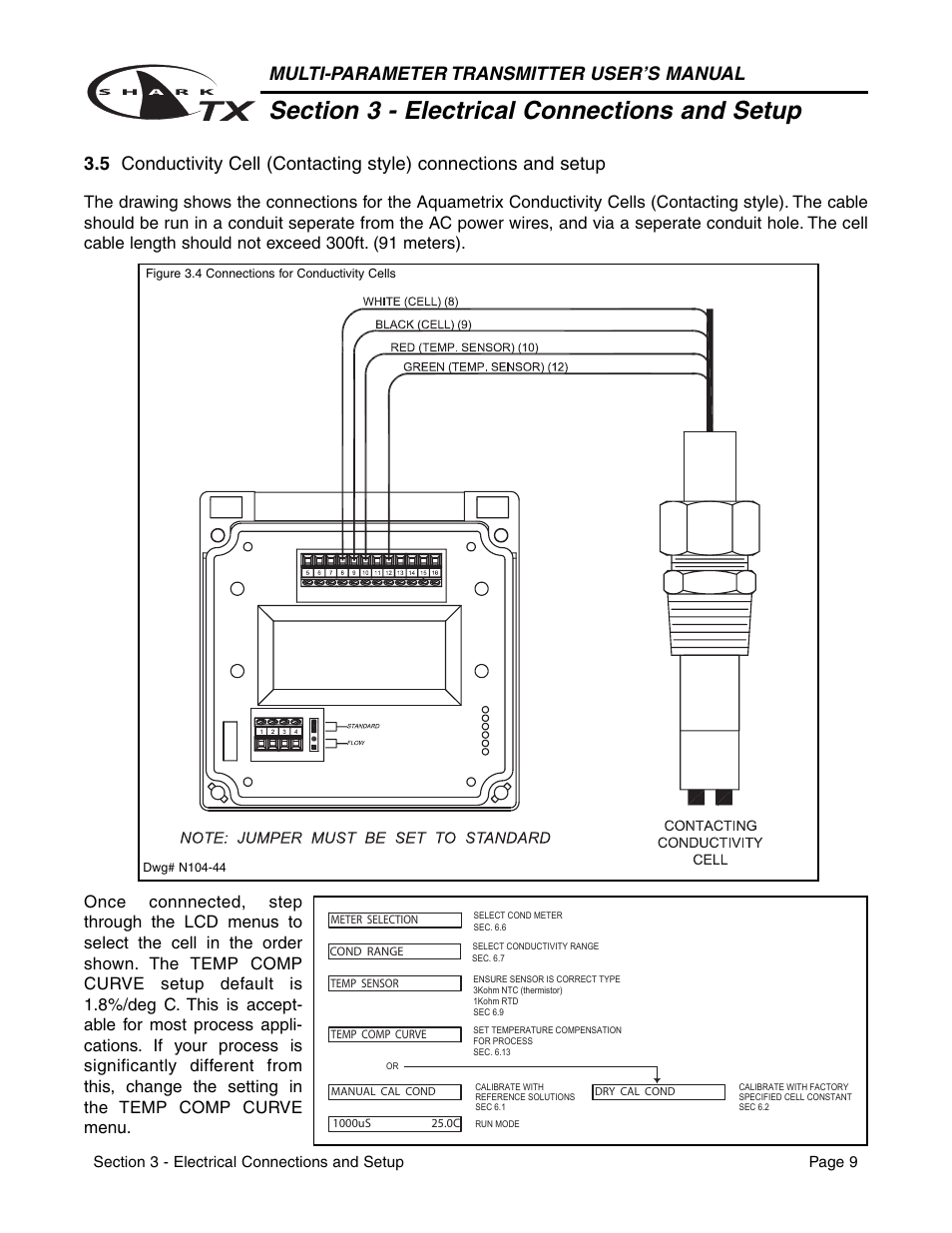 Multi-parameter transmitter user’s manual | Metex SharkTX Multi-Parameter Transmitters User Manual | Page 11 / 82