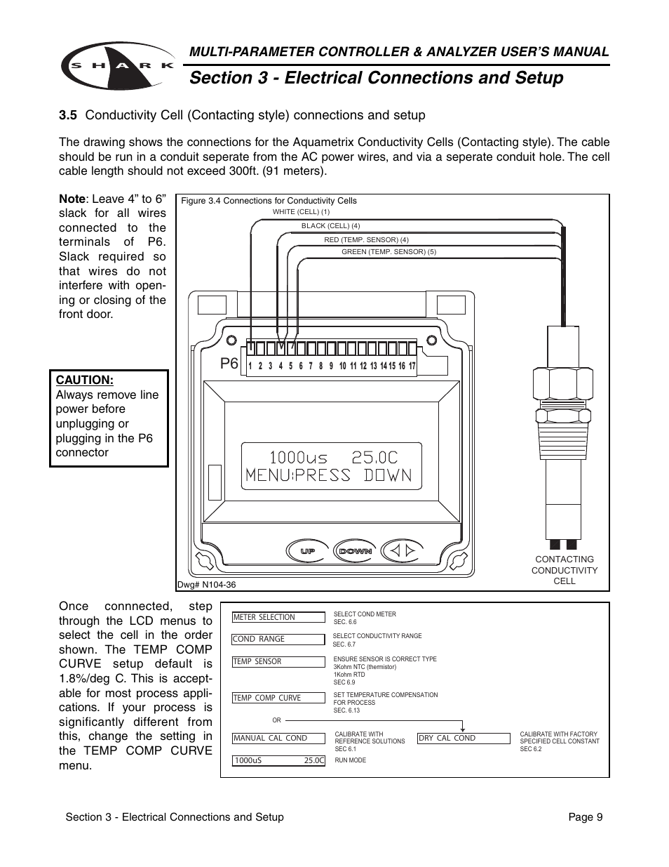 Metex Shark Multi-Parameter Controllers & Analyzers User Manual | Page 11 / 132