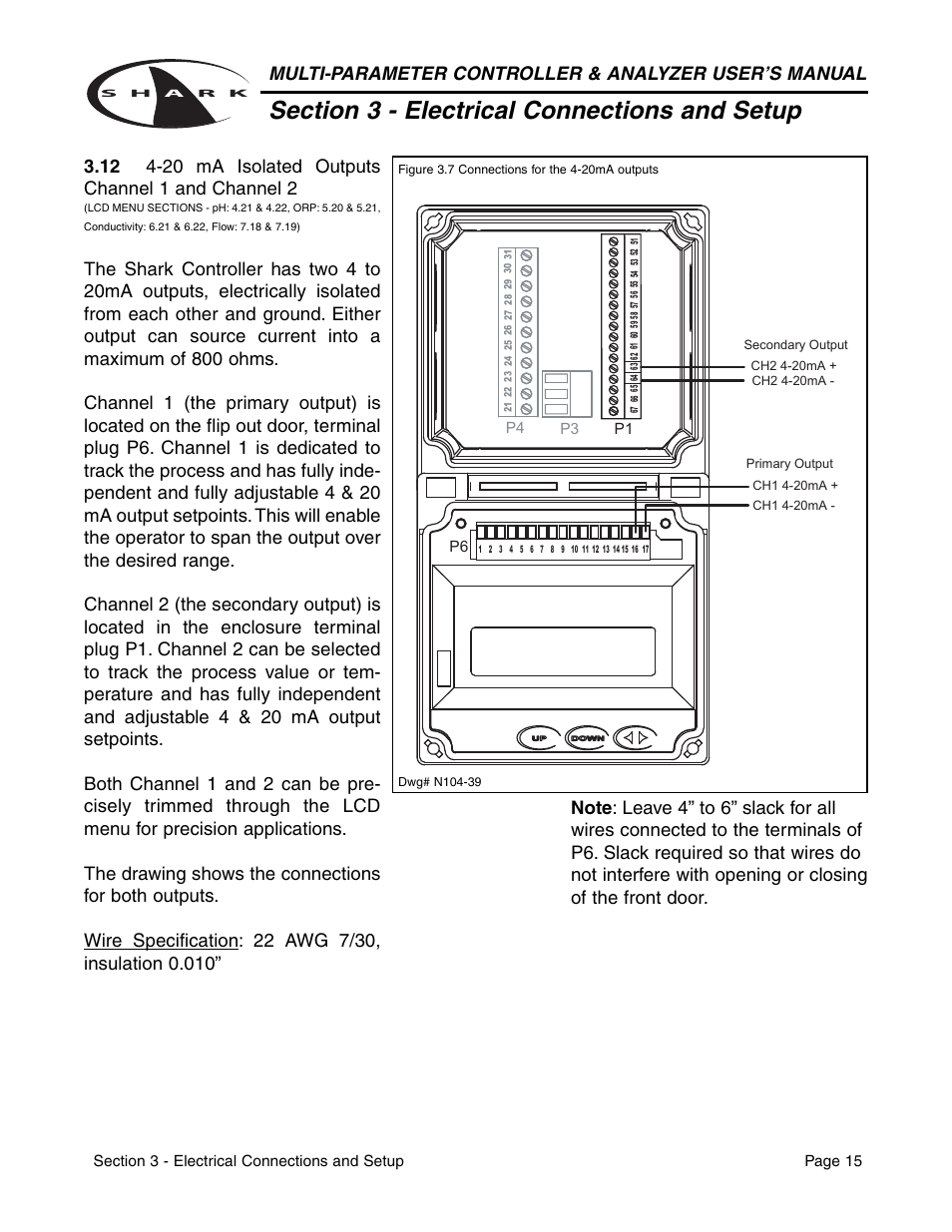 Metex Shark Multi-Parameter Controllers & Analyzers User Manual | Page 17 / 132