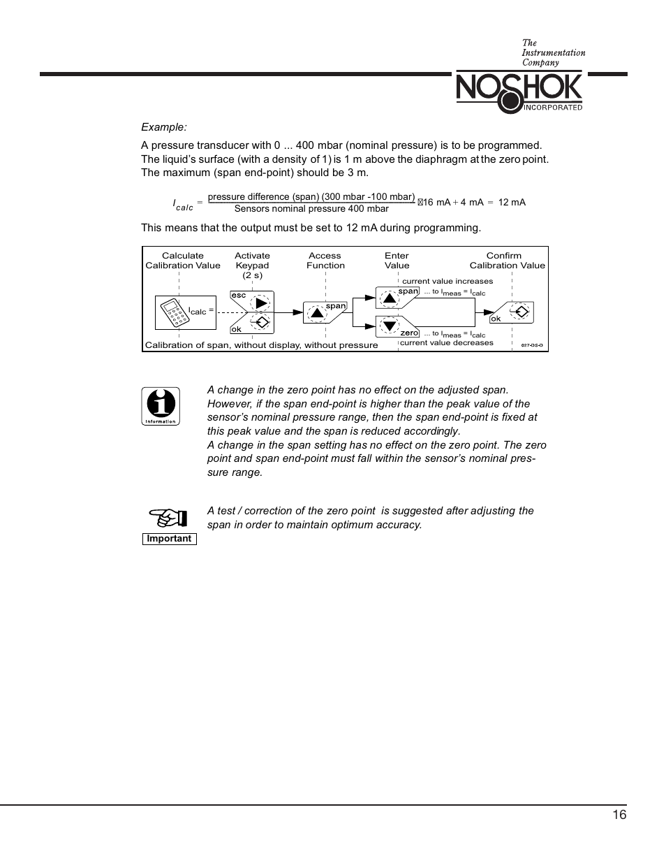 NOSHOK 756 Series Digital Pressure Transmitters User Manual | Page 19 / 36