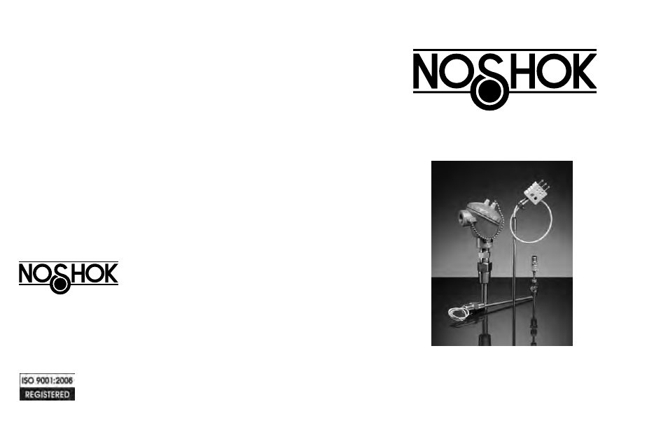 NOSHOK 915 Series Industrial RTDs User Manual | 2 pages