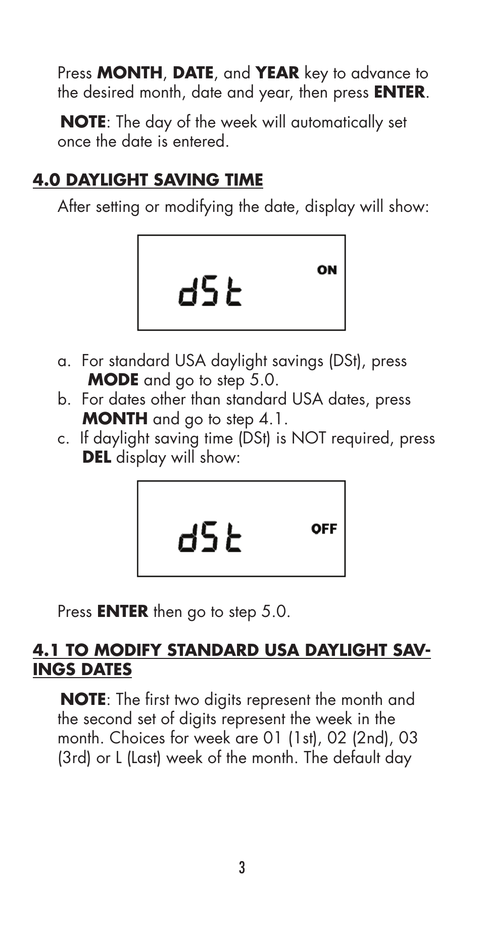 NSi Industries DGM100A User Manual | Page 5 / 16