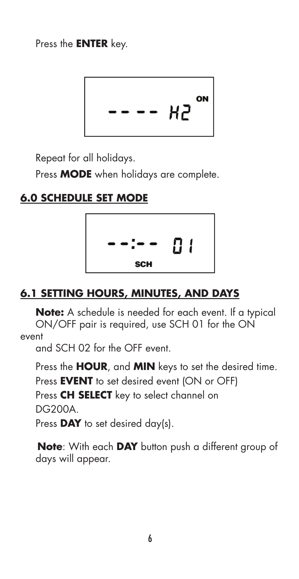 NSi Industries DGM100A User Manual | Page 8 / 16