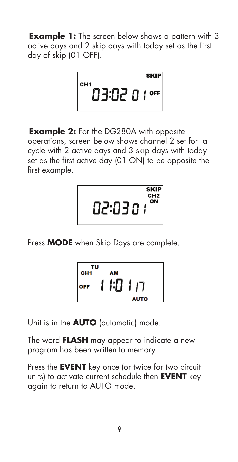 NSi Industries DG280A-24 User Manual | Page 11 / 20