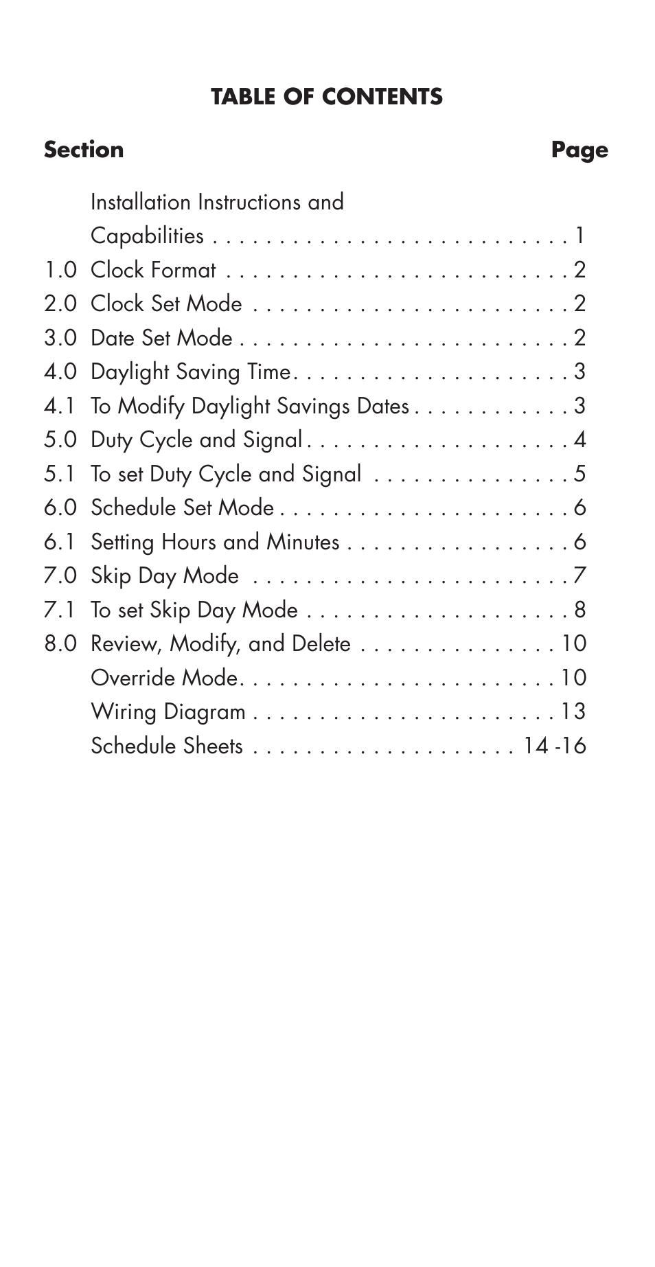 NSi Industries DG280A-24 User Manual | Page 2 / 20