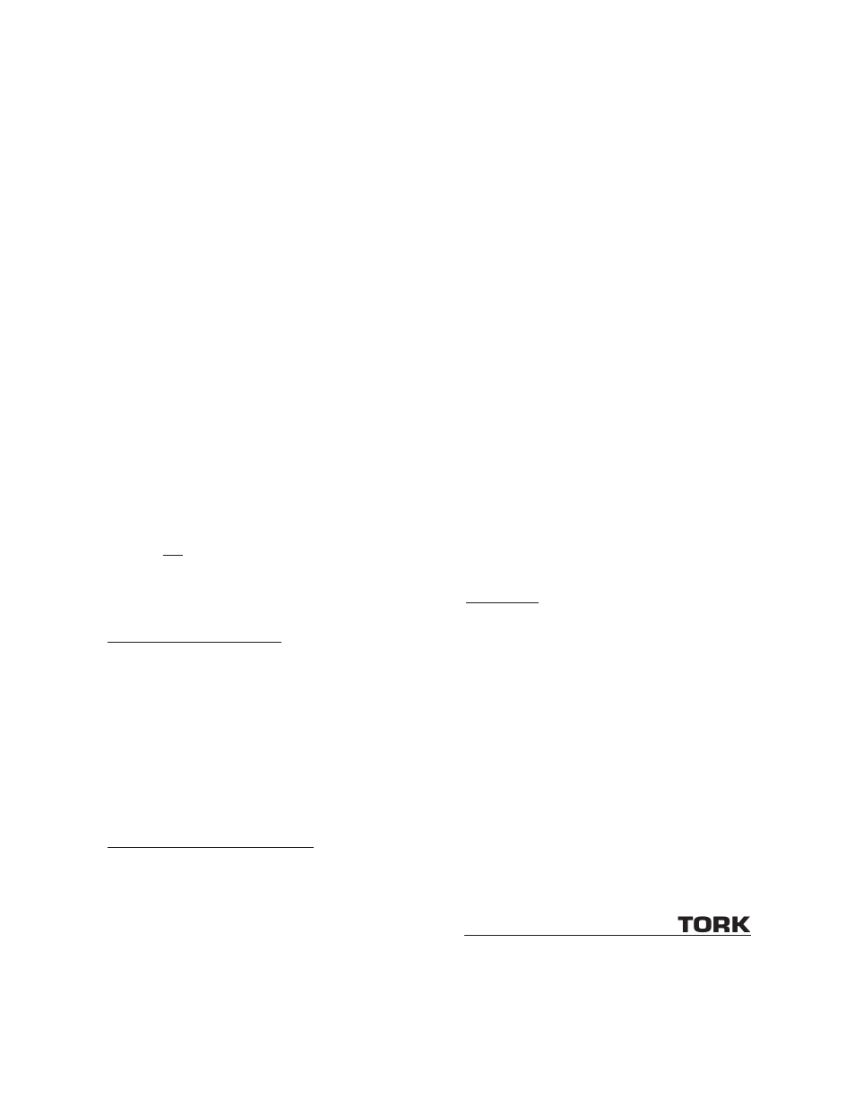 Tork | NSi Industries DGLC Old Series User Manual | Page 7 / 8