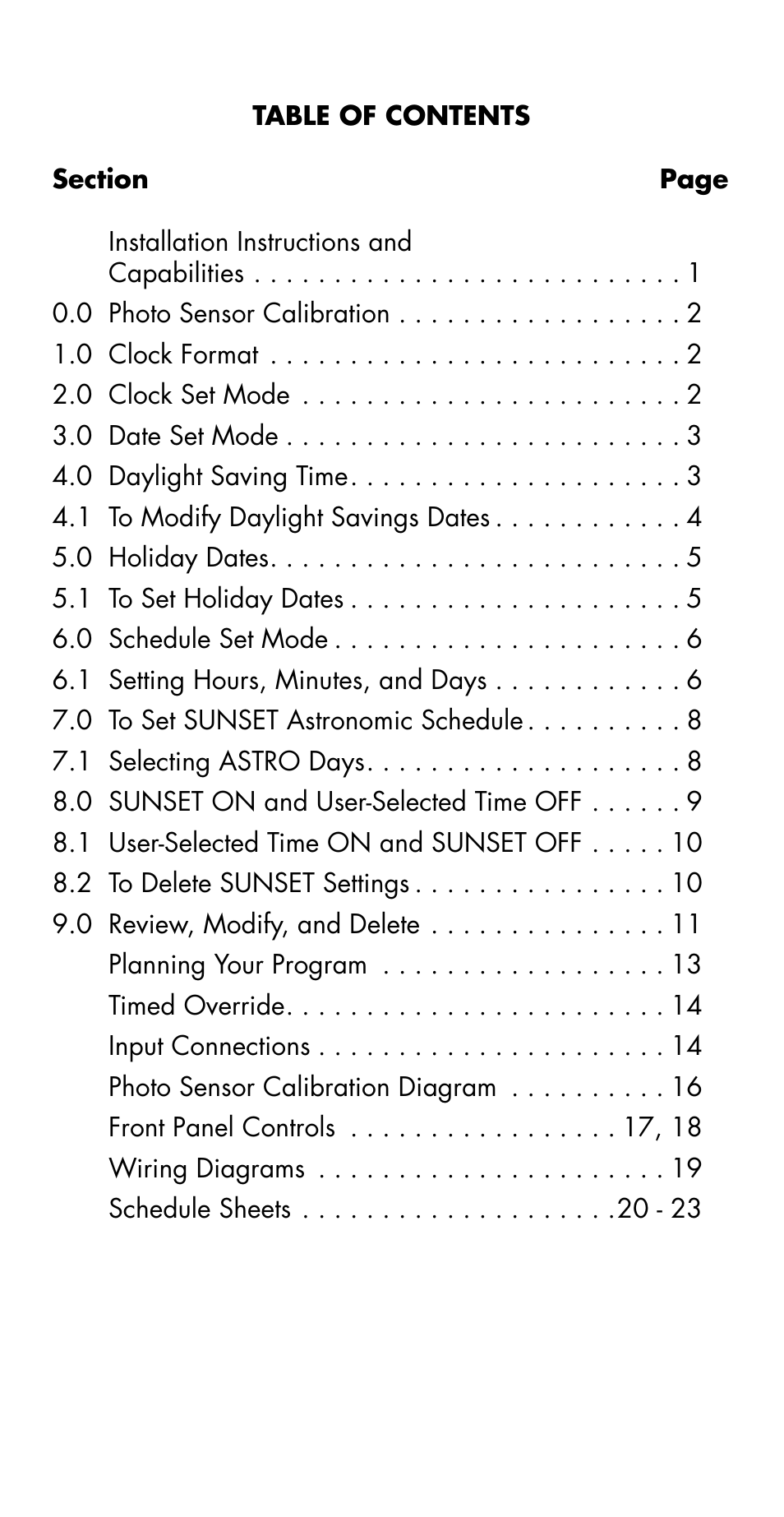 NSi Industries DGUM-A Series User Manual | Page 2 / 27