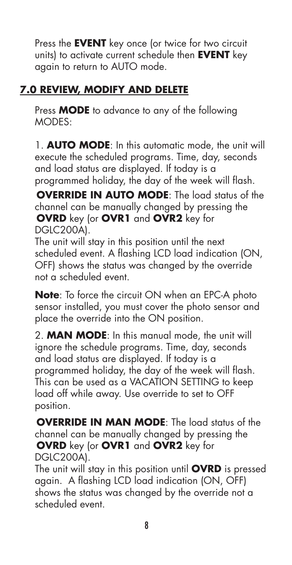 NSi Industries DGUM100A User Manual | Page 10 / 24