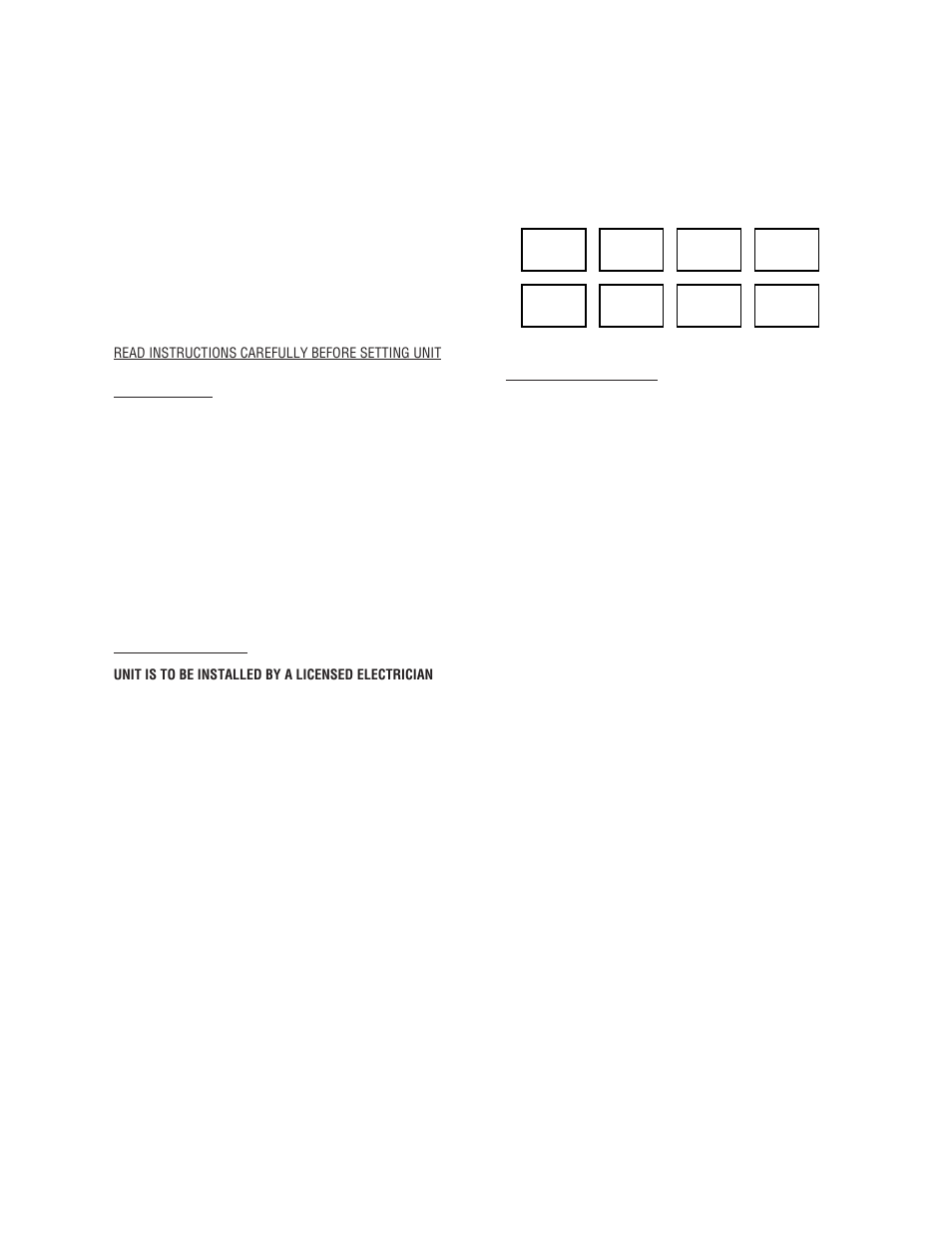 NSi Industries DGS120 Old Series User Manual | 8 pages