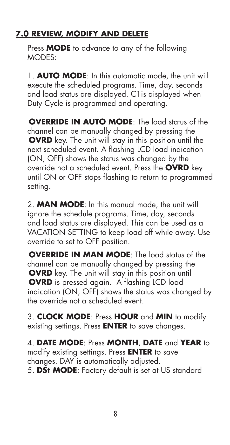 NSi Industries DGS100A Series User Manual | Page 10 / 16