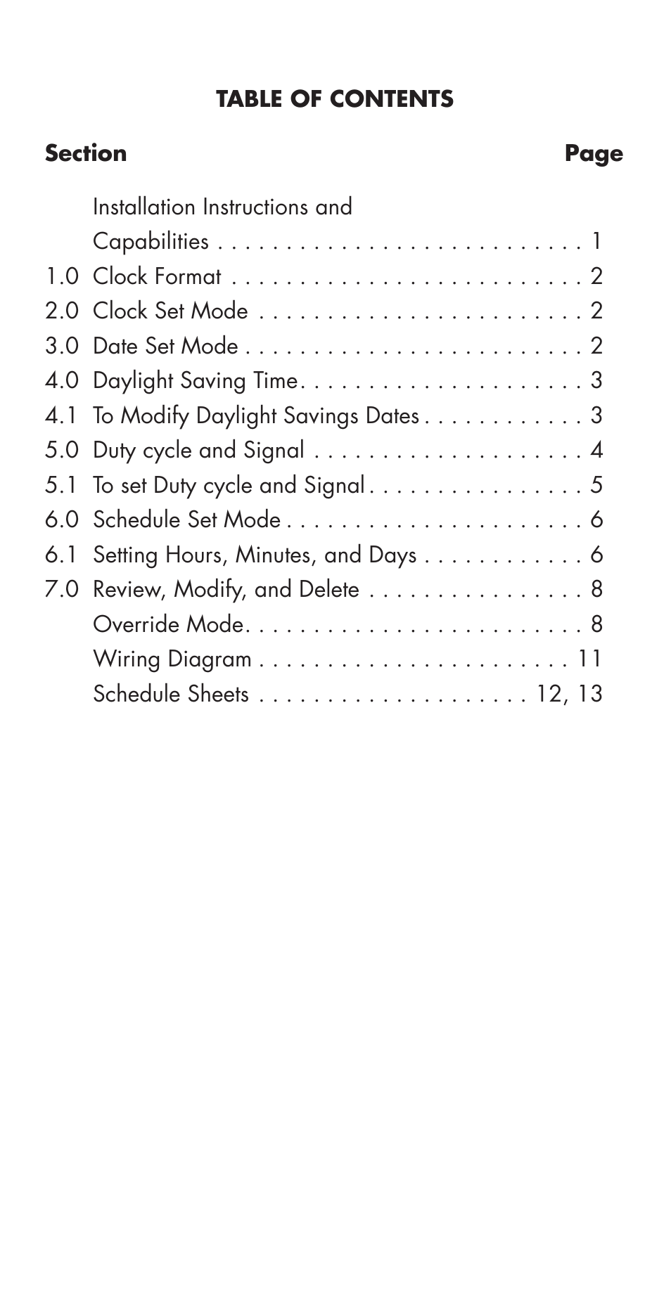 NSi Industries DGS100A Series User Manual | Page 2 / 16