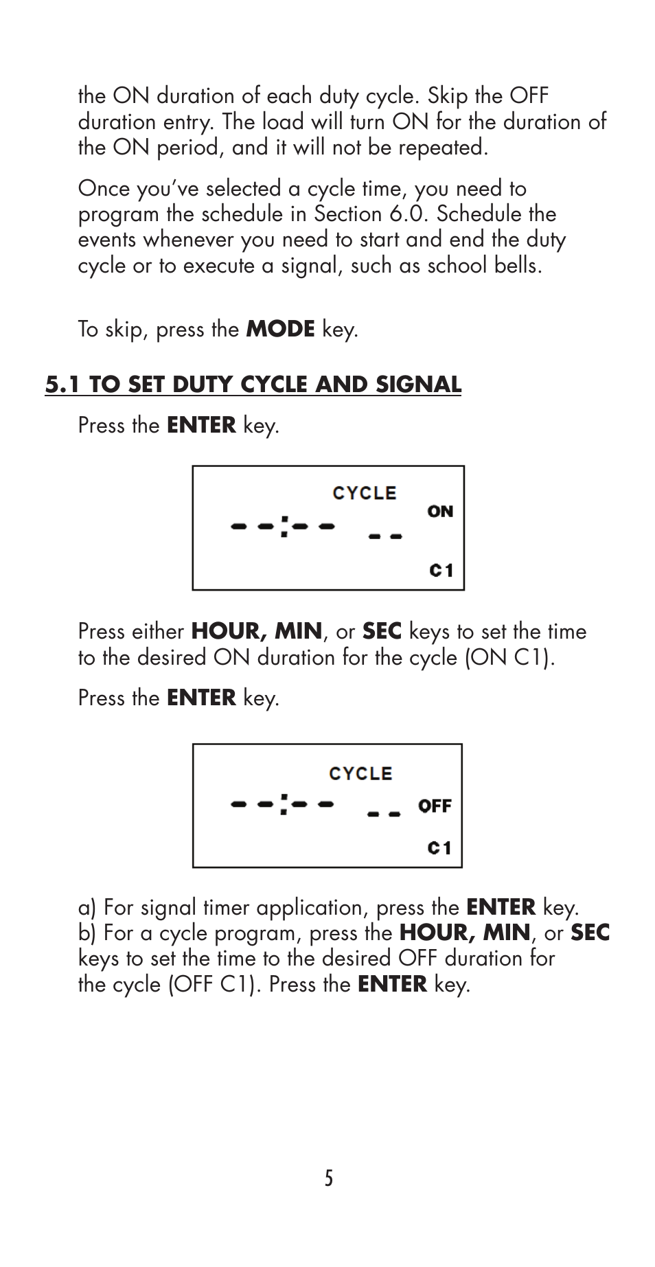 NSi Industries DGS100A Series User Manual | Page 7 / 16