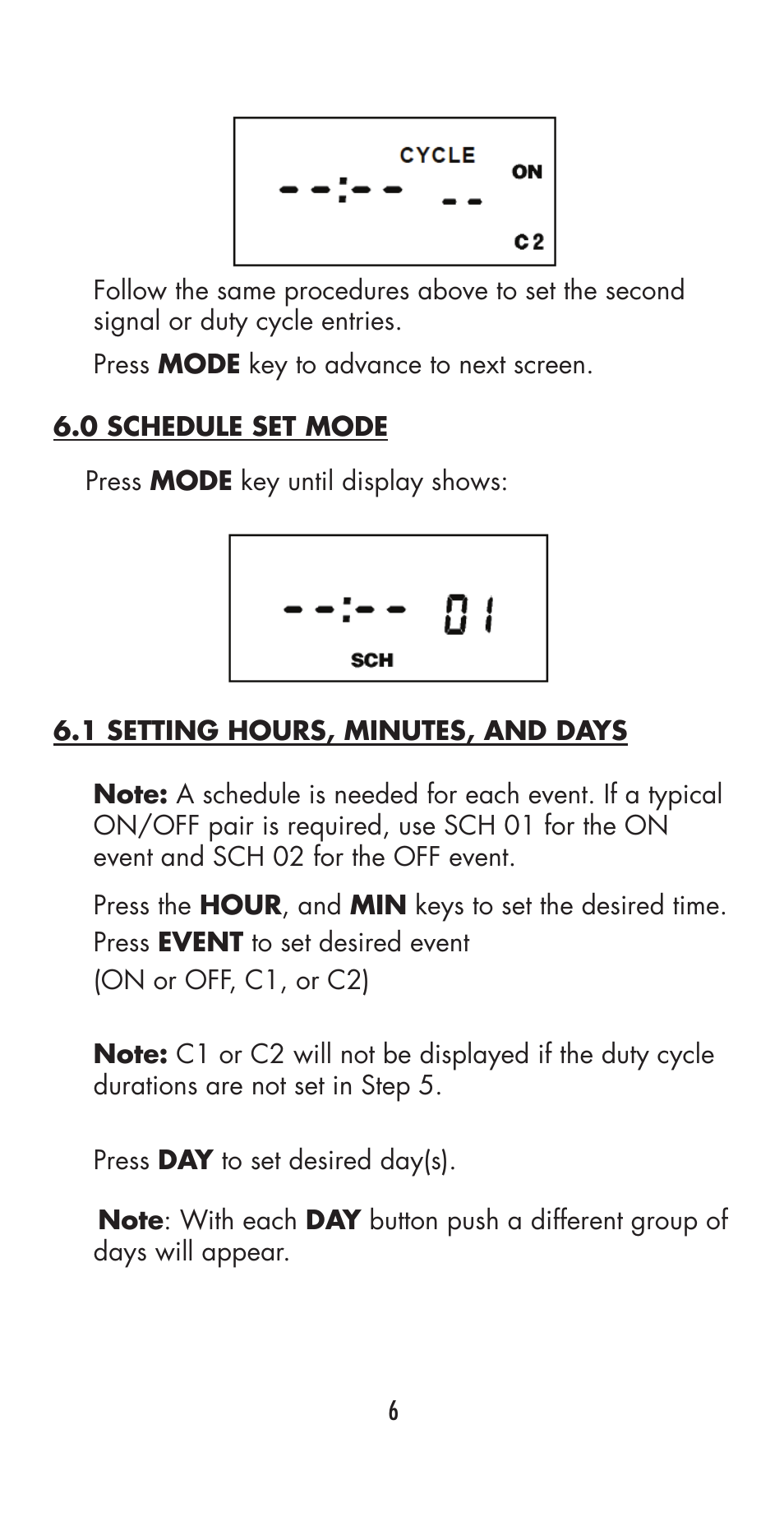 NSi Industries DGS100A Series User Manual | Page 8 / 16