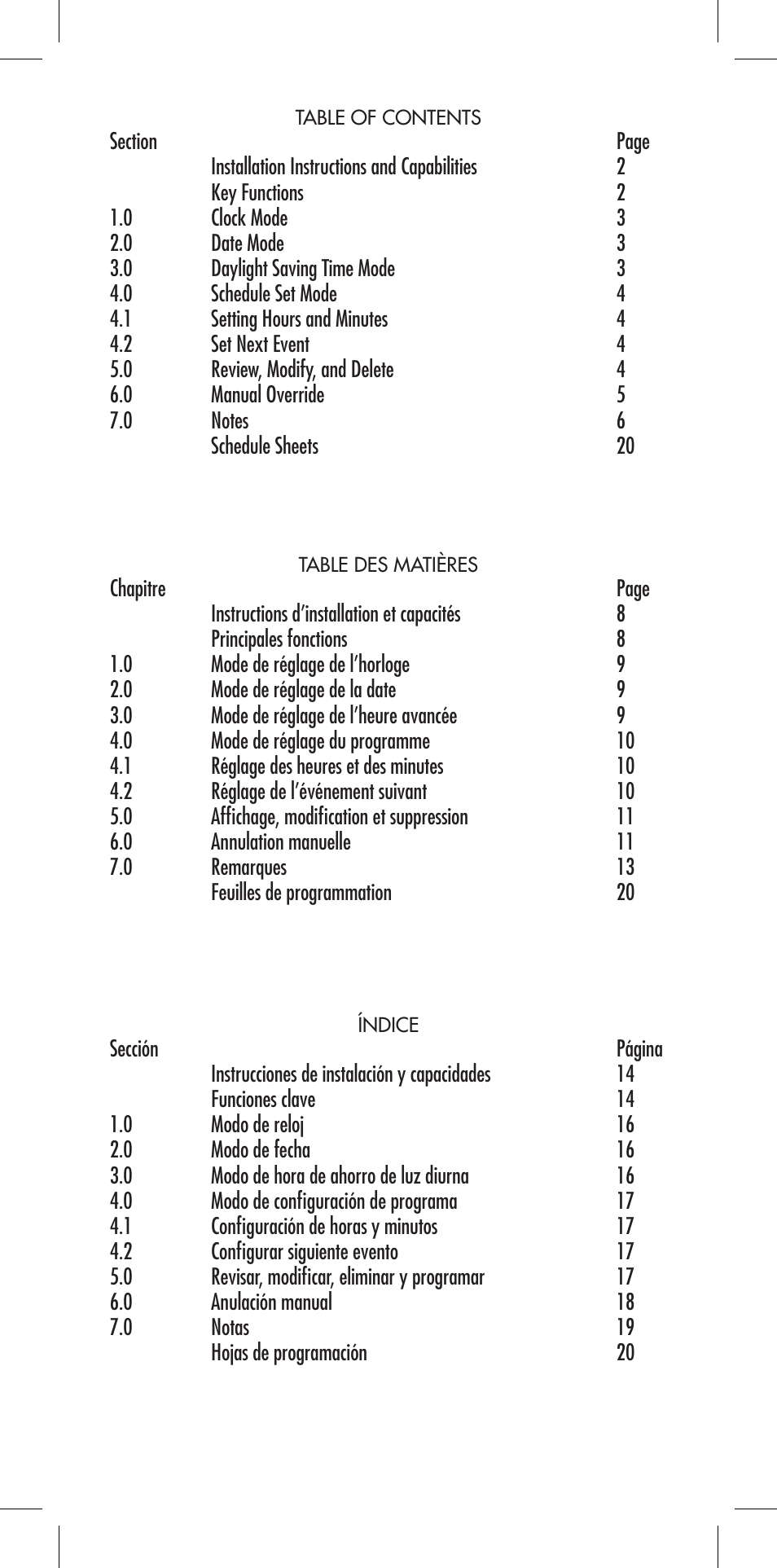 NSi Industries DPC201 User Manual | Page 2 / 24